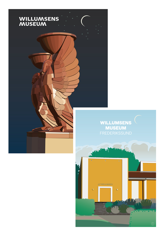 Herholdt-Posters-Willumsens-Museum-Dansk-Plakatdesign