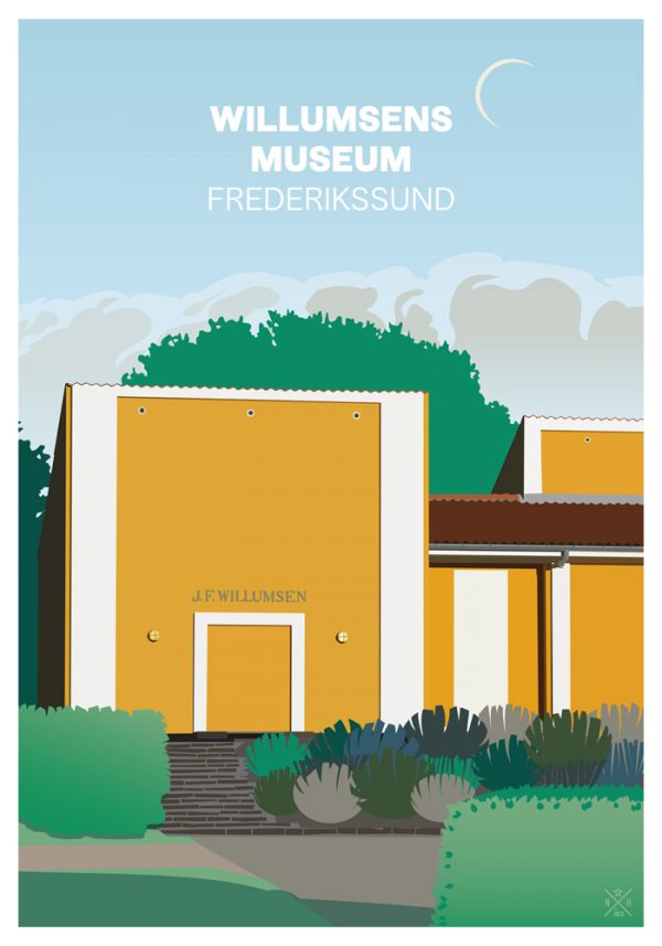 Willumsens Museum Ravnene Herholdt Posters Plakater