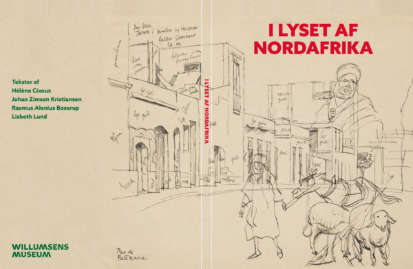 Bogomslag til kataloget til udstillingen "I lyset af Nordafrika"